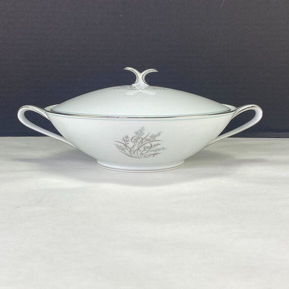 Vintage Noritake China Taryn Round Covered Vegetable - Picture 1 of 11